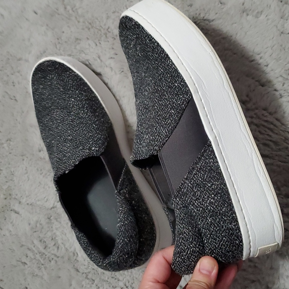 VINCE Warren Tweed like Platform Slip ons Shoes - size 8 - Picture 11 of 13